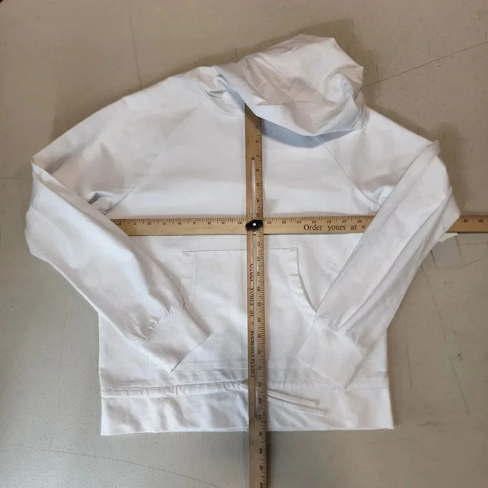 Z by Zella Women's Brenna Drawcord Pullover Hoodie in White Size XS NWT - Picture 8 of 10
